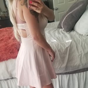 Topshop light pink (nude) dress